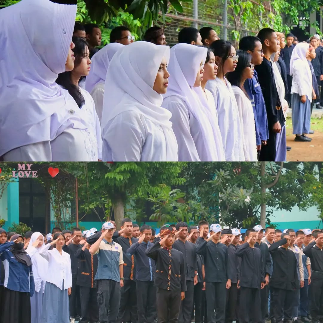 Upacara Peringatan Hari Kesaktian Pancasila SMKN 4 Bogor