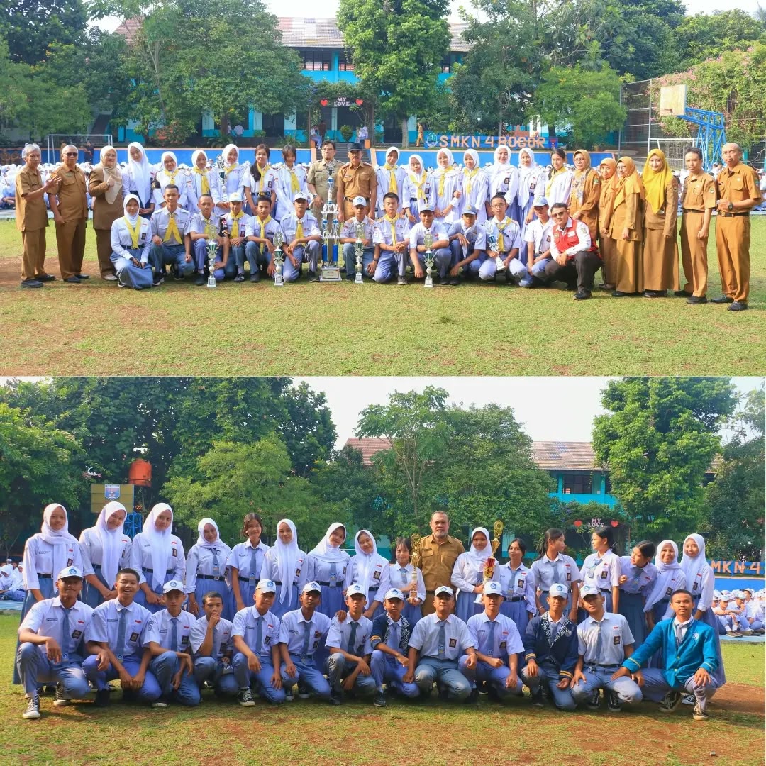 Penyerahan Penghargaan kepada Siswa Berprestasi
